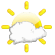 Forecast:  Increasing clouds and warmer. Precipitation possible within 24 to 48 hours 